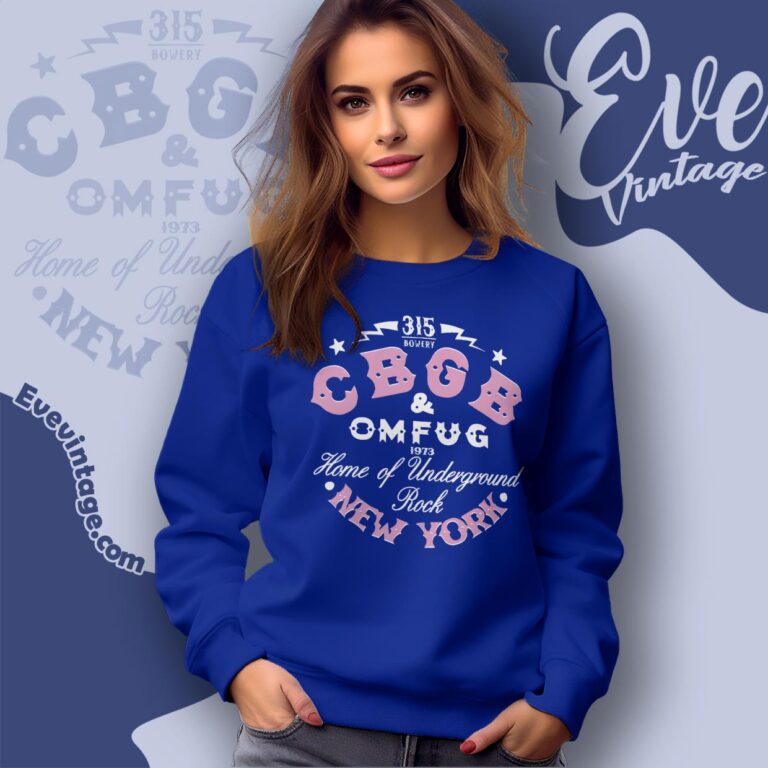 1973 Cbgb & Omfug New York Home Of Underground Rock Shirt Sweatshirt 1973 Cbgb & Omfug New York Home Of Underground Rock Shirt Sweatshirt