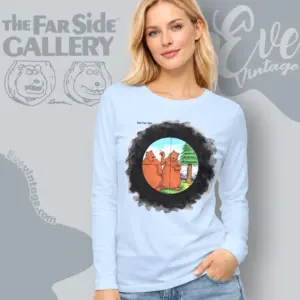 1981 the far side bears in crosshairs long sleeve tee