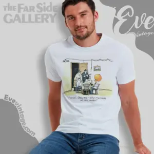 1982 the far side shirt who is the brains of this outfit t shirt