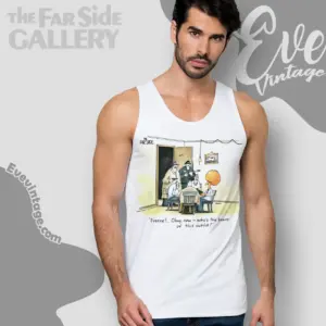 1982 the far side shirt who is the brains of this outfit tank top racerback