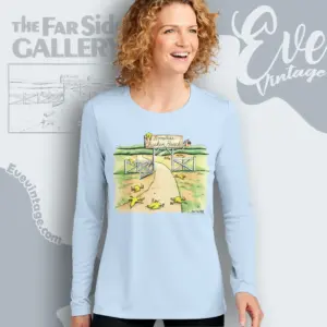 1984 The Far Side Shirt Boneless Chicken Ranch Long Sleeve Tee