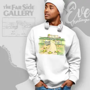 1984 The Far Side Shirt Boneless Chicken Ranch Sweatshirt