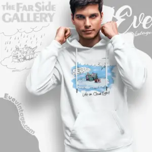 1985 The Far Side Shirt Life On Cloud Eight Hoodie