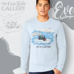 1985 The Far Side Shirt Life On Cloud Eight Long Sleeve Tee
