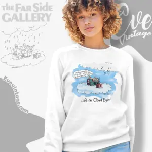 1985 The Far Side Shirt Life On Cloud Eight Sweatshirt