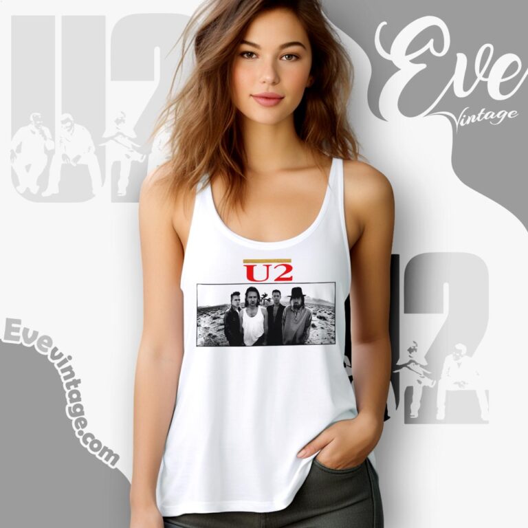1987 U2 The Joshua Tree Tour Shirt Tank Top Racerback 1987 U2 The Joshua Tree Tour Shirt Tank Top Racerback