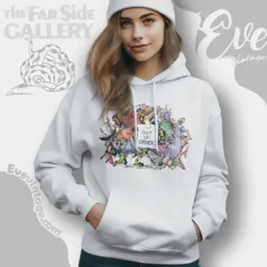 1988 Gary Larson The Far Side Shirt Out Of Order Hoodie