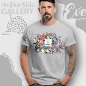 1988 Gary Larson The Far Side Shirt Out Of Order T shirt