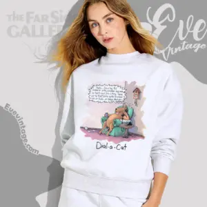 1988 The Far Side Dial A Cat Sweatshirt