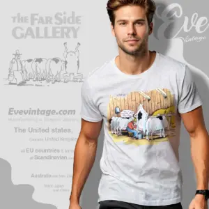 1988 The Far Side Shirt It Bugs Me When They Stand T shirt