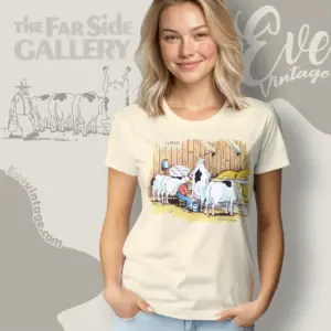 1988 The Far Side Shirt It Bugs Me When They Stand Women T shirt