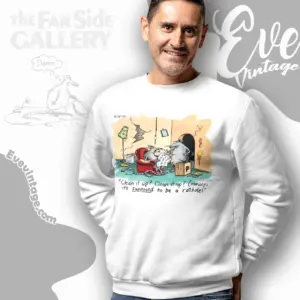 1990 The Far Side Clean It Up Its A Rathole Sweatshirt