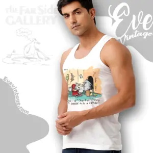 1990 The Far Side Clean It Up Its A Rathole Tank Top Racerback