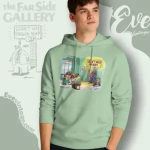 1991 The Far Side Shirt Didnt Wash Hands Alarm Hoodie