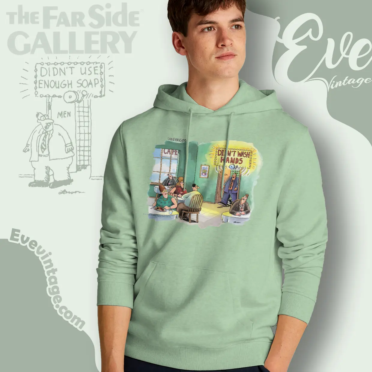 1991 The Far Side Shirt Didnt Wash Hands Alarm Hoodie 1991 The Far Side Shirt Didnt Wash Hands Alarm Hoodie