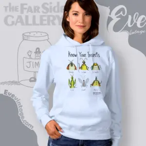 1991 The Far Side Shirt Know Your Insects Hoodie
