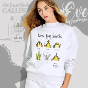 1991 The Far Side Shirt Know Your Insects Sweatshirt