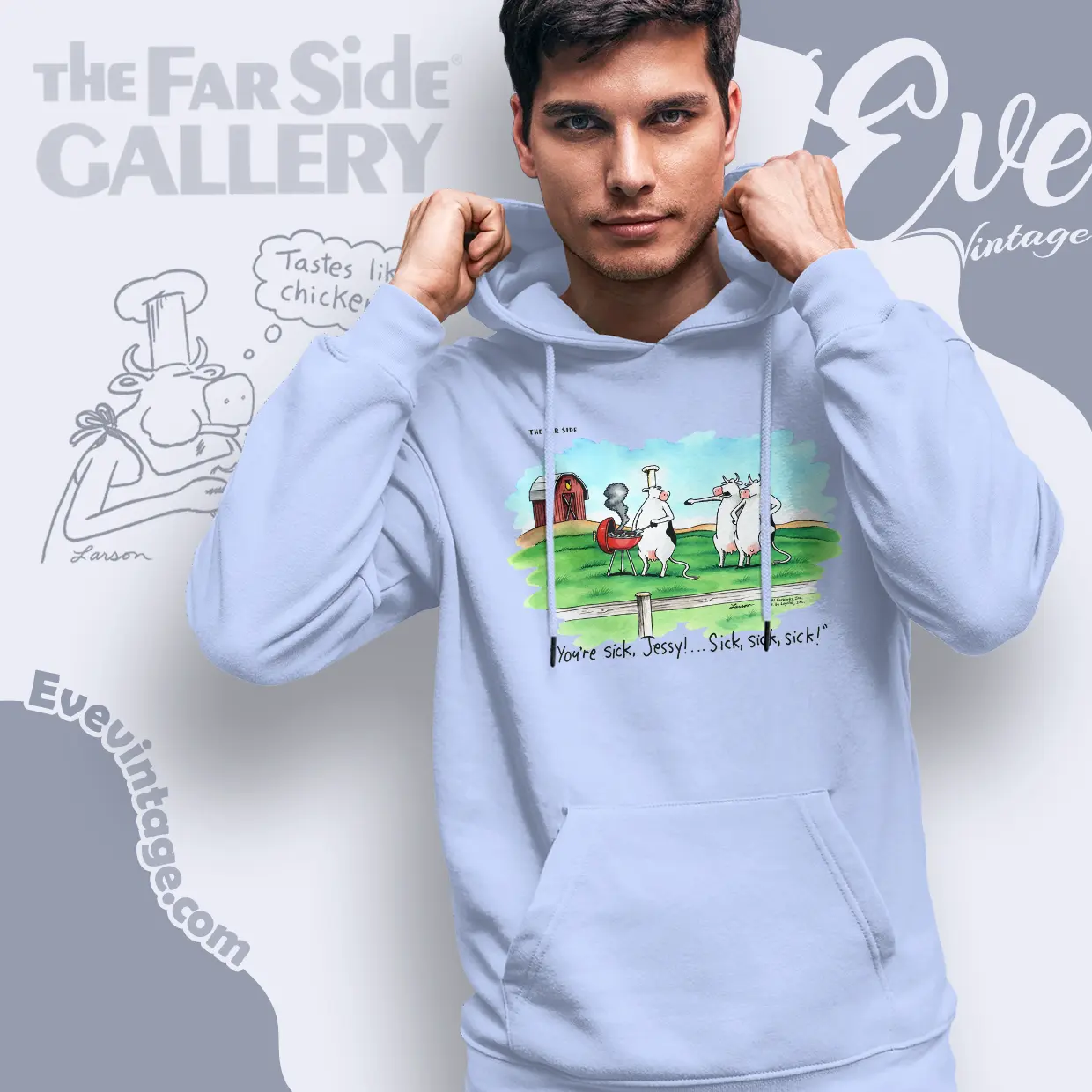 1991 The Far Side Shirt Youre Sick Jessy Hoodie 1991 The Far Side Shirt Youre Sick Jessy Hoodie