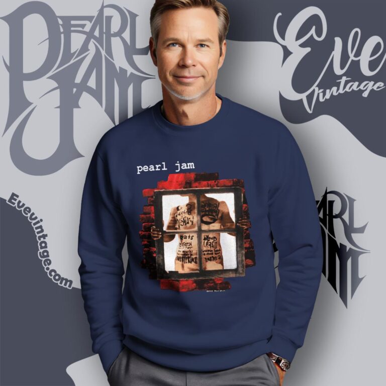 1993 Pearl Jam Window Pain Shirt Sweatshirt 1993 Pearl Jam Window Pain Shirt Sweatshirt