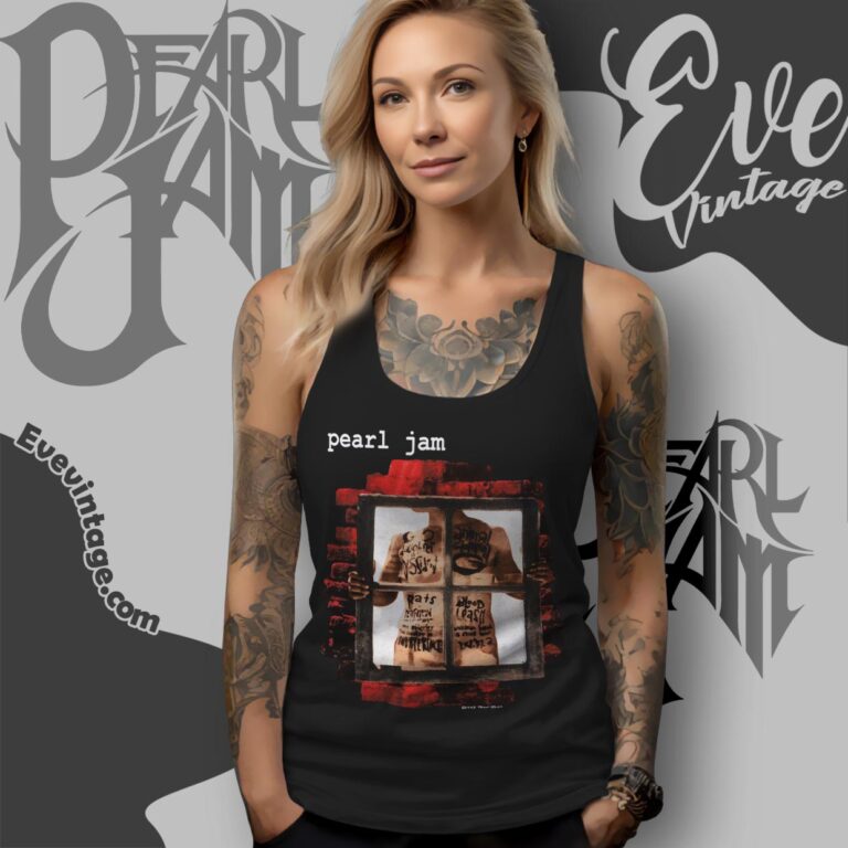 1993 Pearl Jam Window Pain Shirt Tank Top Racerback 1993 Pearl Jam Window Pain Shirt Tank Top Racerback