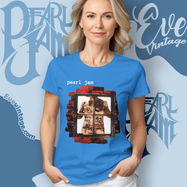 1993 Pearl Jam Window Pain Shirt Women T shirt 1993 Pearl Jam Window Pain Shirt Women T shirt