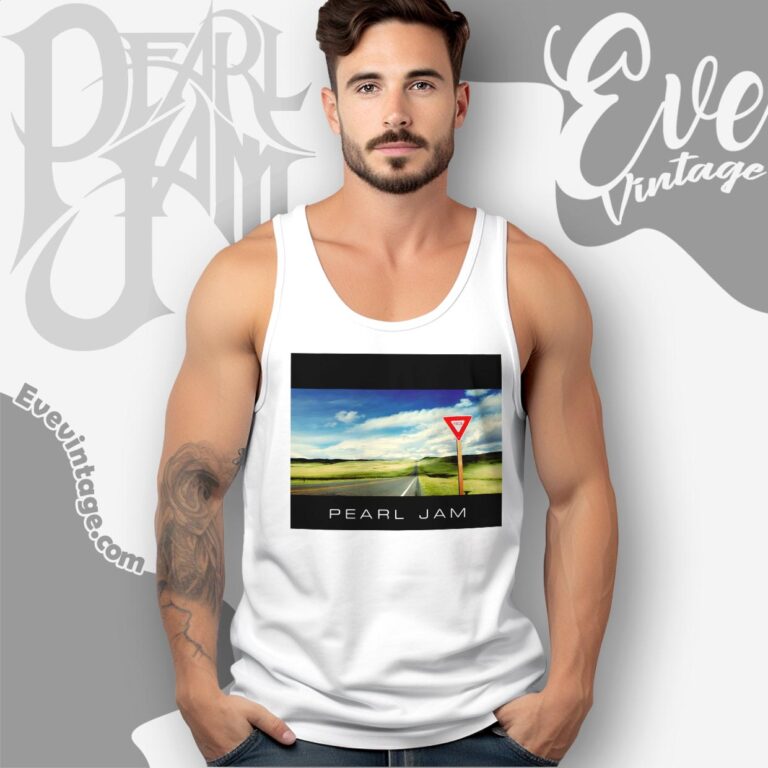 1998 Pearl Jam Yield Parking Lot Tour Shirt Tank Top Racerback 1998 Pearl Jam Yield Parking Lot Tour Shirt Tank Top Racerback