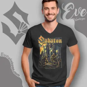 2025 Sabaton The Legendary V Neck TShirt
