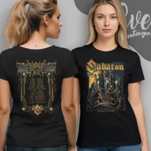 2025 Sabaton The Legendary Women T shirt