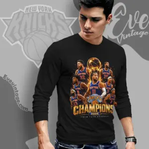 2026 Champions New York Knicks Long Sleeve Tee