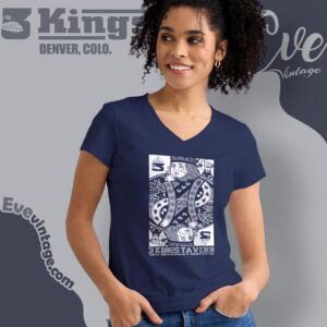 3 Kings Tavern Shirt Denver Colorado Dive Bar V Neck TShirt