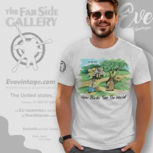 80s The Far Side Shirt How Birds See The World T shirt