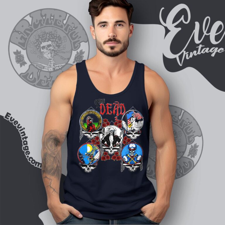 80s Vintage Grateful Dead Shirt The Dead Concert Tour 1980 Tank Top Racerback 80s Vintage Grateful Dead Shirt The Dead Concert Tour 1980 Tank Top Racerback