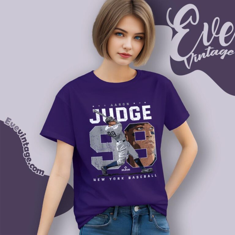 Aaron Judge Number Portrait Baj New York Yankees Mlbpa Shirt Women T Shirt Aaron Judge Number Portrait Baj New York Yankees Mlbpa Shirt Women T Shirt
