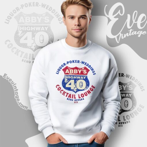 Abby’s Highway 40 Bar Shirt – Nevada Dive Bar