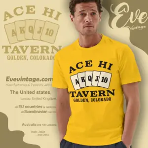 Ace Hi Tavern Shirt Golden Co Dive Bar T shirt
