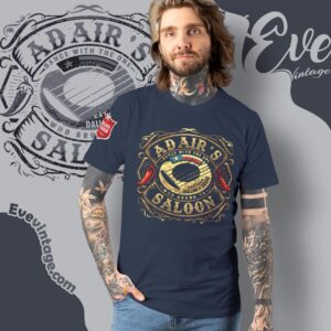 Adair's Saloon Shirt Dallas Texas Dive Bar Tee T shirt
