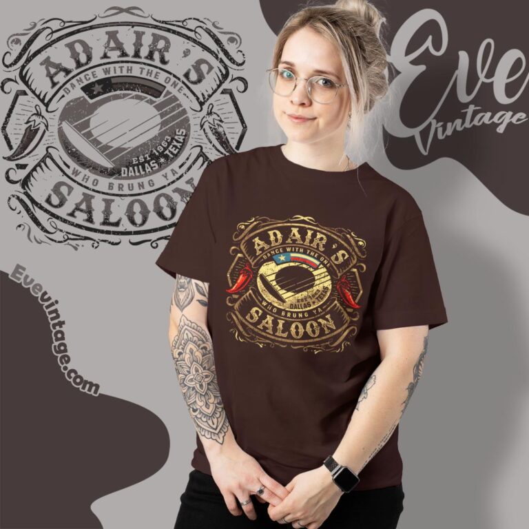Adair's Saloon Shirt Dallas Texas Dive Bar Tee Women T shirt Adair's Saloon Shirt Dallas Texas Dive Bar Tee Women T shirt