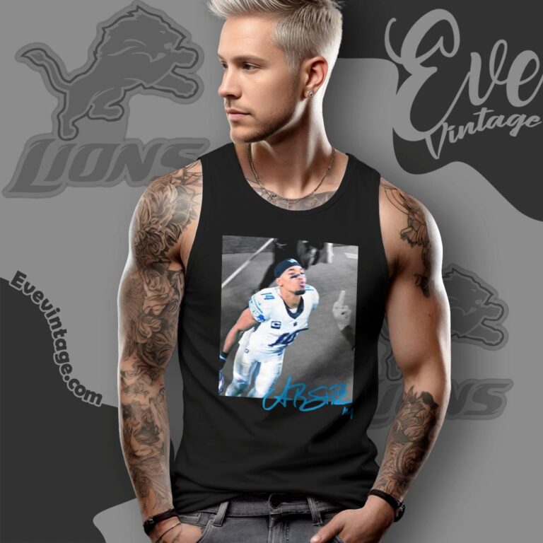 Amon Ra St Brown Gameday With Green Bay Fan Shirt Tank Top Racerback Amon Ra St Brown Gameday With Green Bay Fan Shirt Tank Top Racerback