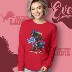 Amon Ra St.brown Jahmyr Gibbs Celebration Pose T-shirt 2 Amon Ra St brown Jahmyr Gibbs Celebration Pose T shirt Long Sleeve Tee