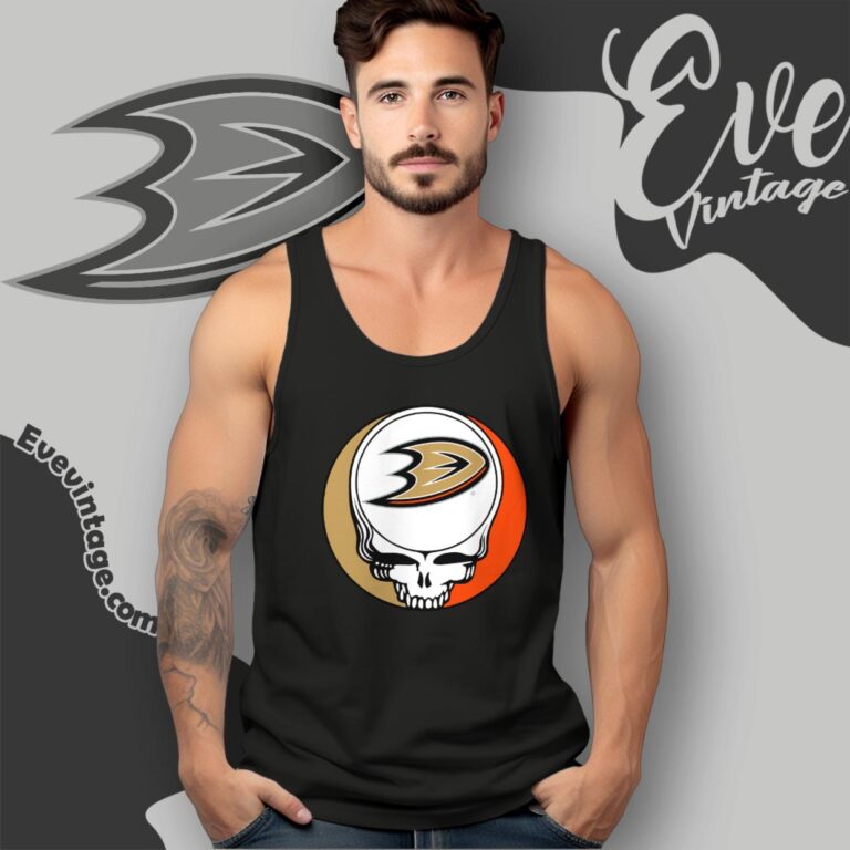 Anaheim Ducks Steal Your Face Grateful Dead Shirt Tank Top Racerback Anaheim Ducks Steal Your Face Grateful Dead Shirt Tank Top Racerback