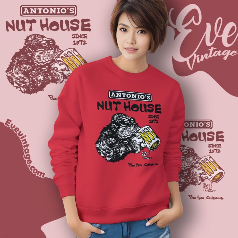 Antonio's Nut House Shirt Palo Alto Dive Bar Sweatshirt Antonio's Nut House Shirt Palo Alto Dive Bar Sweatshirt