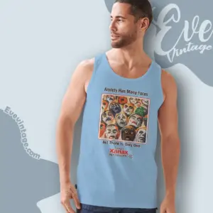 Anxiety Has Many Faces Xanax Shirt Harry Styles In London Tank Top Racerback