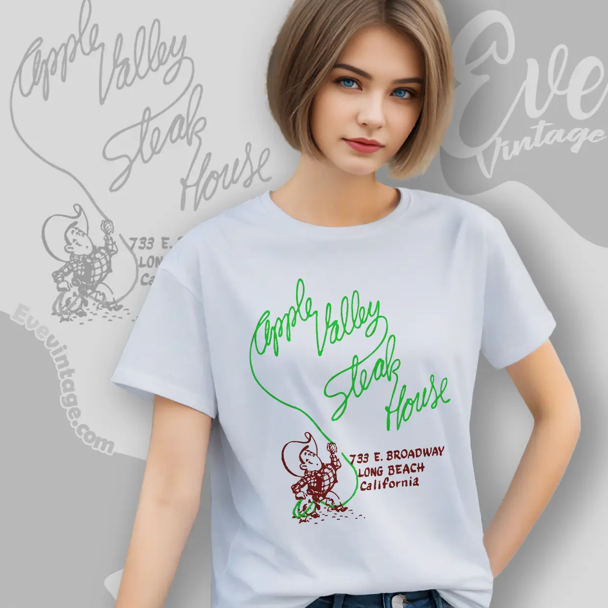 Apple Valley Steak House Shirt Long Beach Ca Tiki Bar Women T shirt Apple Valley Steak House Shirt Long Beach Ca Tiki Bar Women T shirt