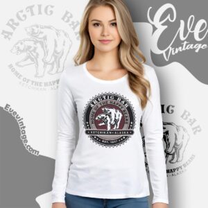 Arctic Bar Shirt Ketchikan Alaska Dive Bar Tee Long Sleeve Tee