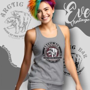 Arctic Bar Shirt Ketchikan Alaska Dive Bar Tee Tank Top Racerback