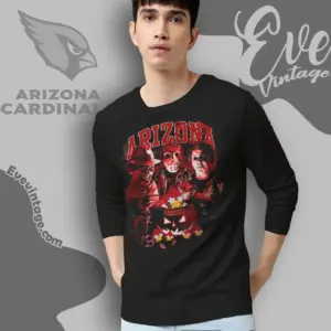 Arizona Cardinals Halloween Horror Long Sleeve Tee