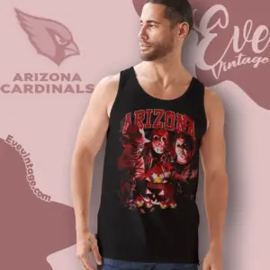 Arizona Cardinals Halloween Horror Tank Top Racerback