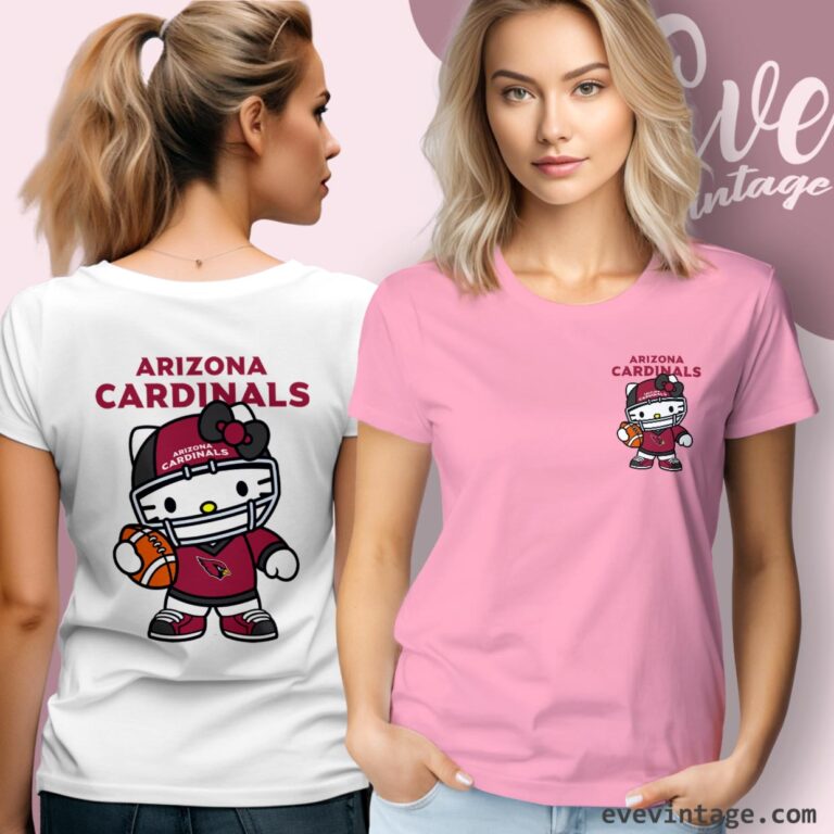Arizona Cardinals Hello Kitty Shirt T Shirt Arizona Cardinals Hello Kitty Shirt T Shirt