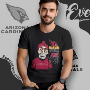 Arizona Cardinals Jeff Dunham Haters Silence I Keel You T shirt