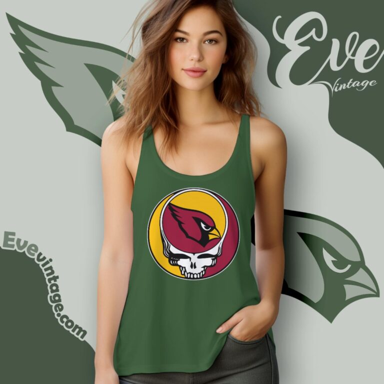 Arizona Cardinals Steal Your Face Grateful Dead Shirt Tank Top Racerback Arizona Cardinals Steal Your Face Grateful Dead Shirt Tank Top Racerback